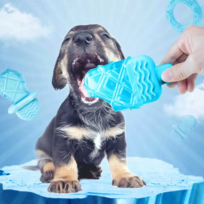 🍧 CoolPaws Freezable Chew Toys – Ice Pops for Your Pup! 🐶❄️