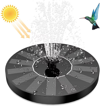 ☀️ Solar Splash Fountain – Floating Fun for Your Garden! 💦🐦