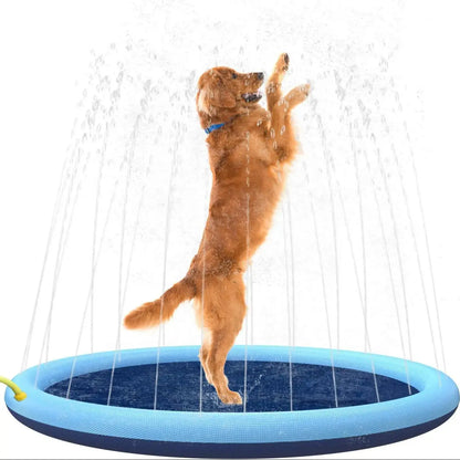 Inflatable Splash Pad for Dogs  – Summer Play Pool