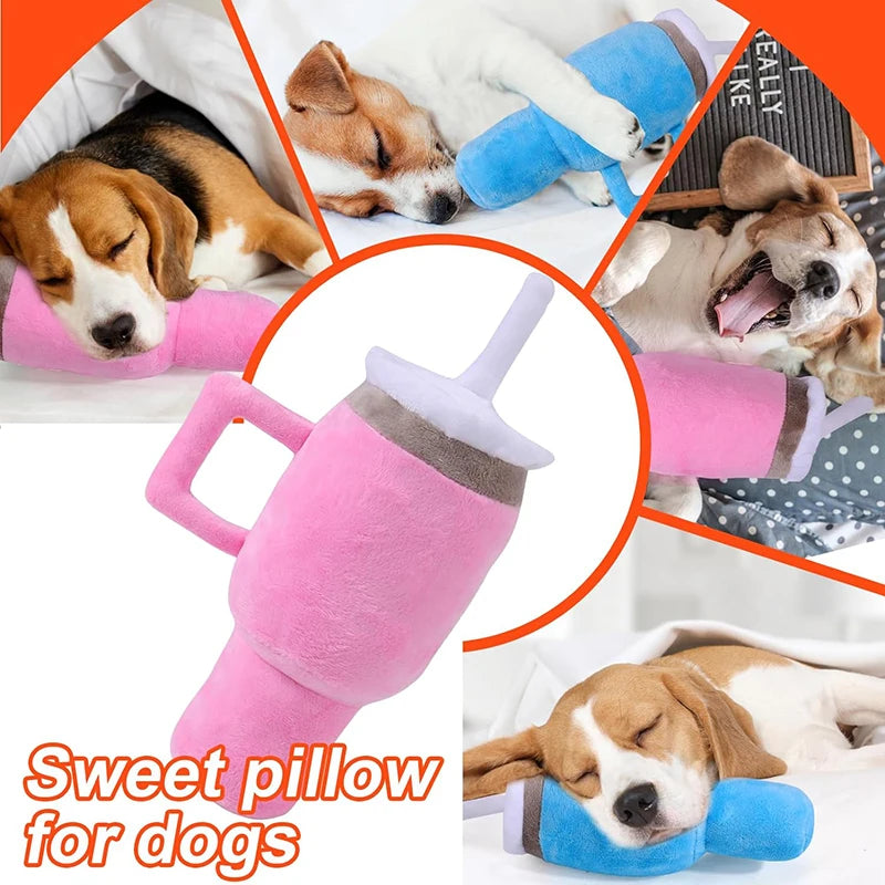 Bottle Plush Toy – Fun & Chewable for Pups! 🐾🎉