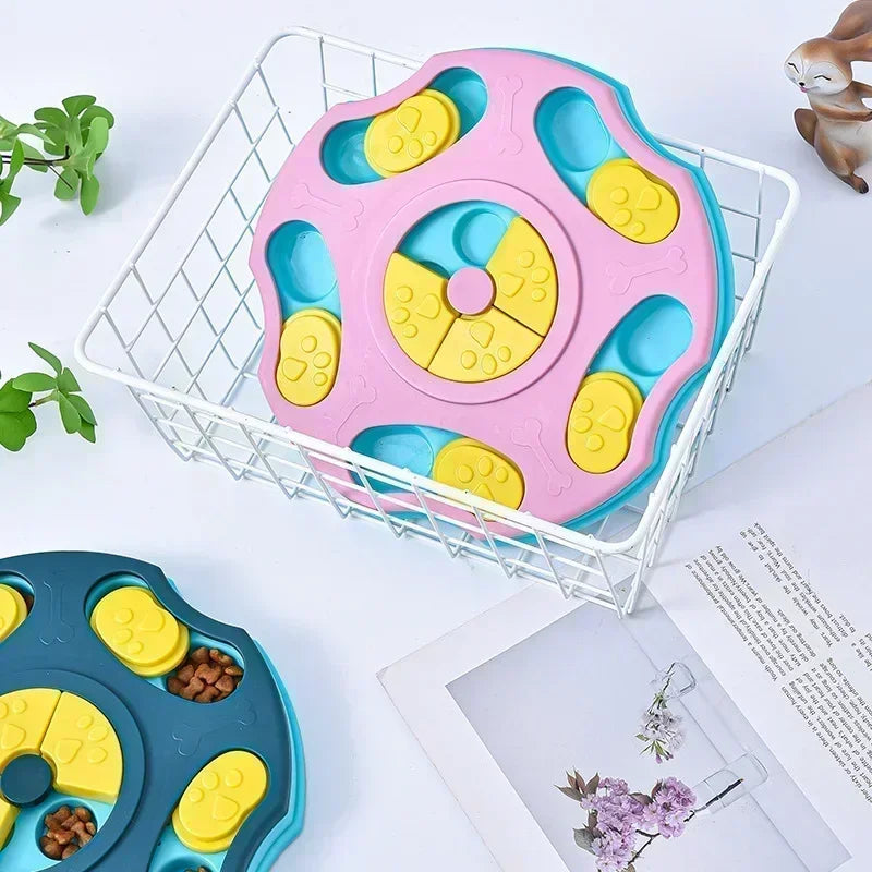 Brainy Bites Puzzle Bowl – Slow Feeding, Fast Fun! 🧠🍖